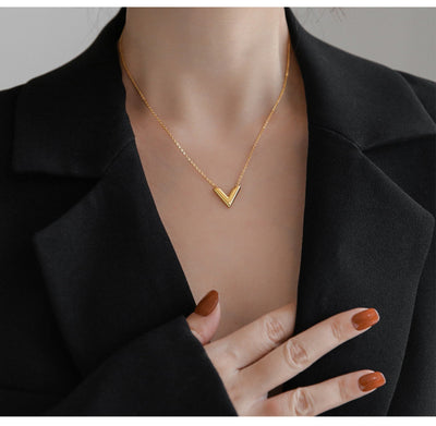 Collar de Clavícula Retro con Letras Personalizadas - Diseño Exclusivo Tendencia Ins - Image 12