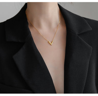Collar de Clavícula Retro con Letras Personalizadas - Diseño Exclusivo Tendencia Ins - Image 15