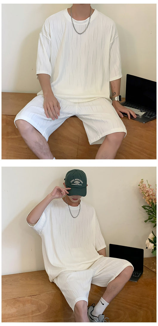 Conjunto Deportivo Casual para Hombre - Playera y Shorts - Image 16