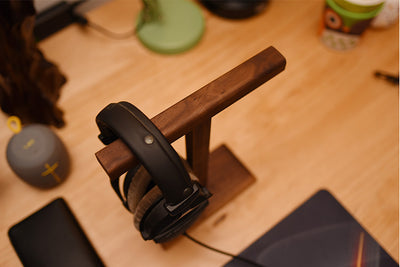 Soporte para Audífonos de Nogal Negro - Image 13