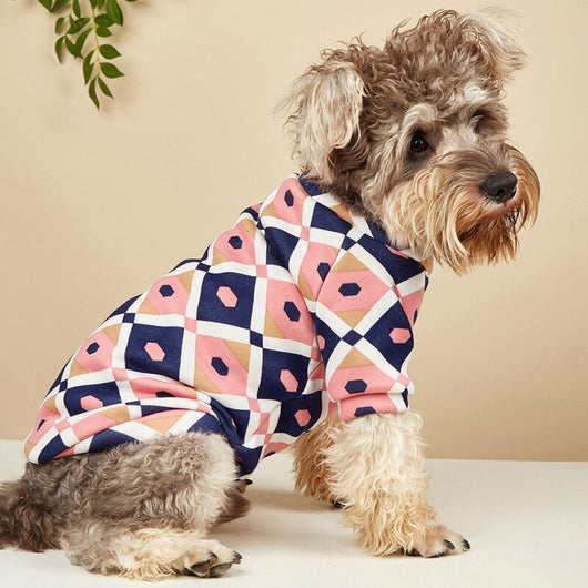 Suéter Grueso para Gatos con Diseño Cuadros Adorable - Image 7