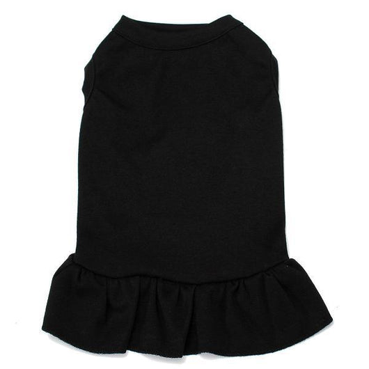 Vestido de Algodón con Volantes para Mascotas - Colores Sólidos - Image 11