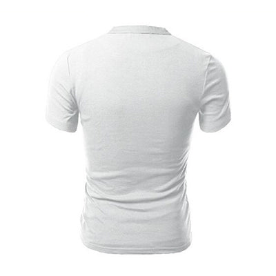 Camiseta Slim Fit con Costuras en Cuello para Hombre - Image 9