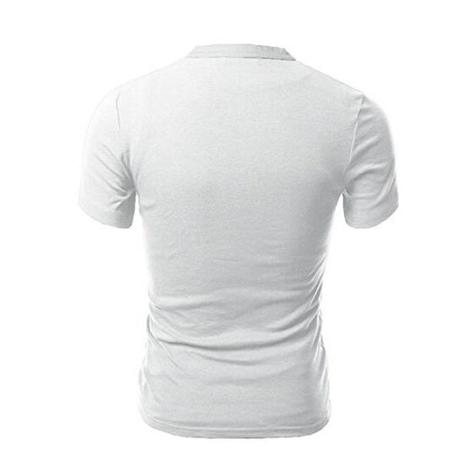 Camiseta Slim Fit con Costuras en Cuello para Hombre - Image 9