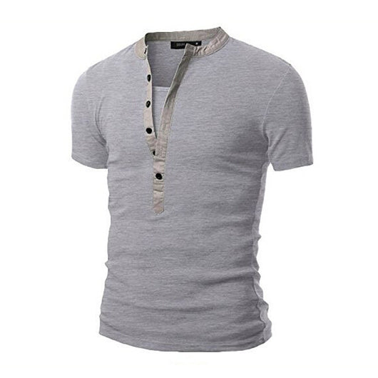 Camiseta Slim Fit con Costuras en Cuello para Hombre - Image 10