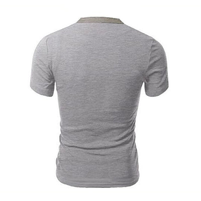 Camiseta Slim Fit con Costuras en Cuello para Hombre - Image 11