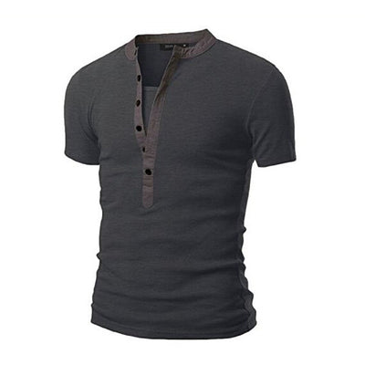 Camiseta Slim Fit con Costuras en Cuello para Hombre - Image 12