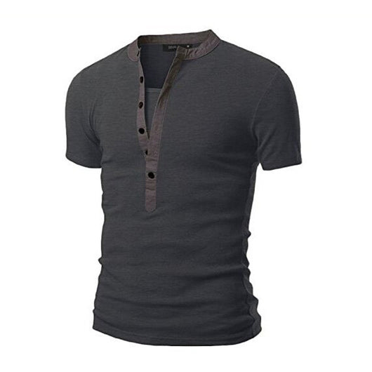 Camiseta Slim Fit con Costuras en Cuello para Hombre - Image 12