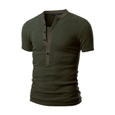 Camiseta Slim Fit con Costuras en Cuello para Hombre - Image 16