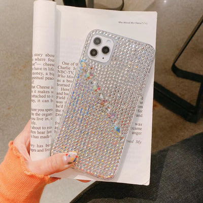 Funda Telefónica con Cristales de Diamante y Electroplata - Image 9