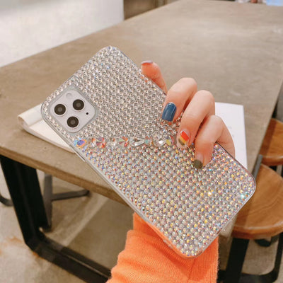 Funda Telefónica con Cristales de Diamante y Electroplata - Image 12