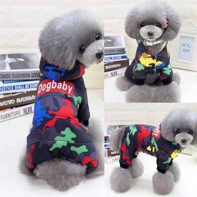 Abrigo Térmico para Mascotas - Chamarra Acolchada de Algodón para Perros - Image 18