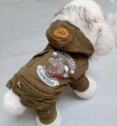 Abrigo Térmico para Mascotas - Chamarra Acolchada de Algodón para Perros - Image 22