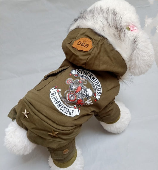 Abrigo Térmico para Mascotas - Chamarra Acolchada de Algodón para Perros - Image 22