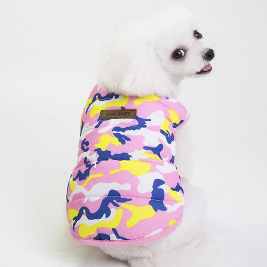 Abrigo Térmico para Mascotas - Chamarra Acolchada de Algodón para Perros - Image 25