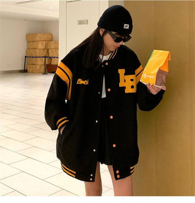 Sudadera Acolchada con Capucha y Cierre de Diseño Japonés Negro - Image 15