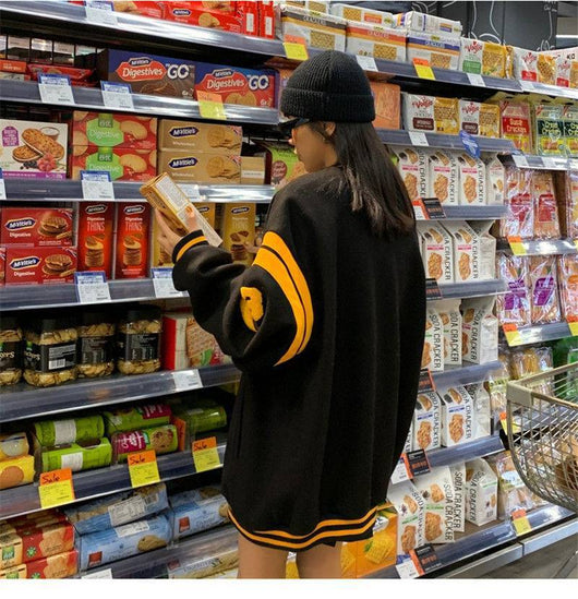 Sudadera Acolchada con Capucha y Cierre de Diseño Japonés Negro - Image 20