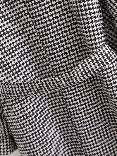 Abrigo de Lana a Cuadros para Mujer - Elegancia Ejecutiva - Image 15