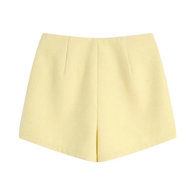 Shorts Texturizados de Moda Europea y Americana para Mujer - Image 8