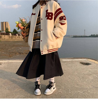 Sudadera Acolchada con Capucha y Cierre de Diseño Japonés Negro - Image 29