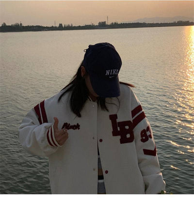 Sudadera Acolchada con Capucha y Cierre de Diseño Japonés Negro - Image 32
