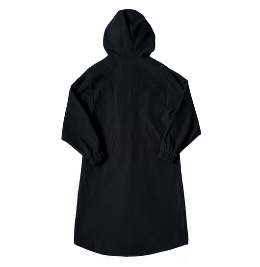 Chamarra Cortaviento Larga con Capucha y Bolsillos Amplios para Hombre - Image 19