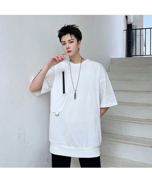 Camiseta Funcional con Cierre para Hombre - Diseño Moderno y Versátil - Image 6