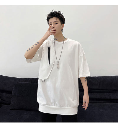 Camiseta Funcional con Cierre para Hombre - Diseño Moderno y Versátil - Image 9