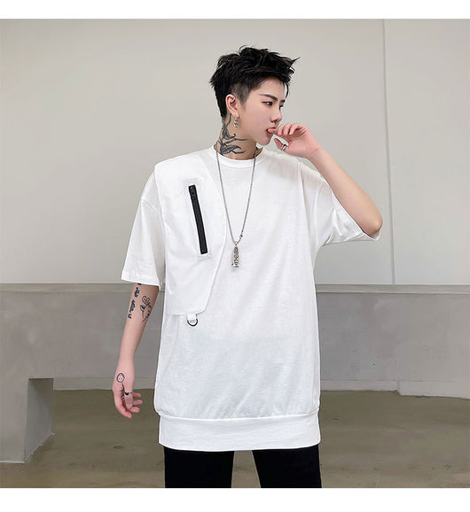 Camiseta Funcional con Cierre para Hombre - Diseño Moderno y Versátil - Image 11