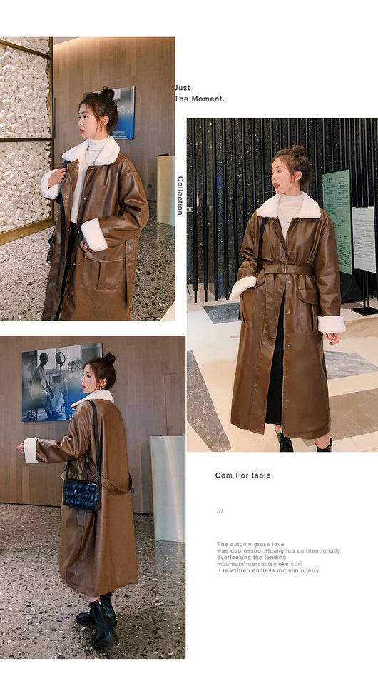 Chaqueta de Algodón con Lana de Cordero - Corte Relajado y Adelgazante - Image 8