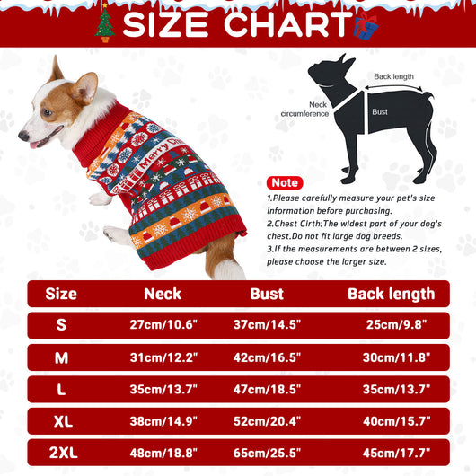 Suéter Navideño para Mascotas Rojo en Acrílico - Image 7