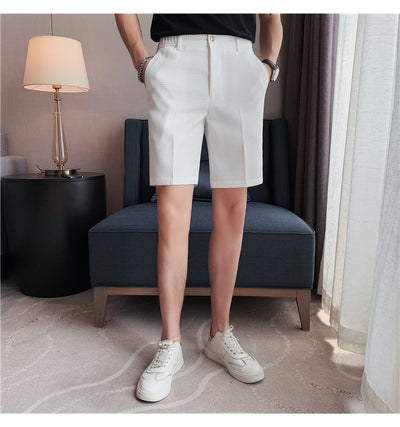 Shorts Casuales para Hombre Tela Waffle Corte Slim - Image 14