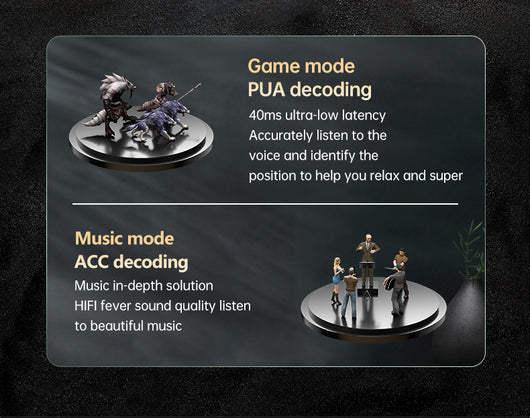Auriculares Gaming Bluetooth Sin Retardo para Móviles - Image 15