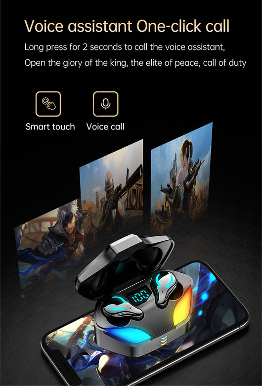 Auriculares Gaming Bluetooth Sin Retardo para Móviles - Image 19