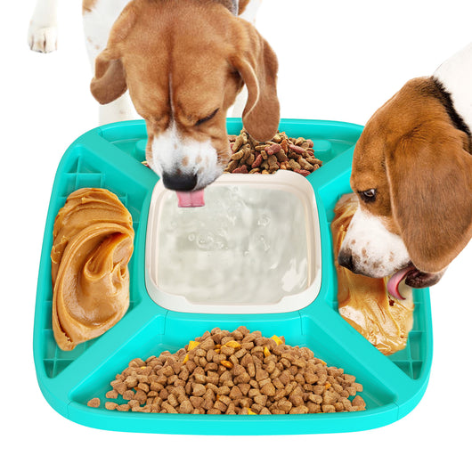Comedero y Bebedero Lento para Perros con Bandeja Antideslizante - Image 7
