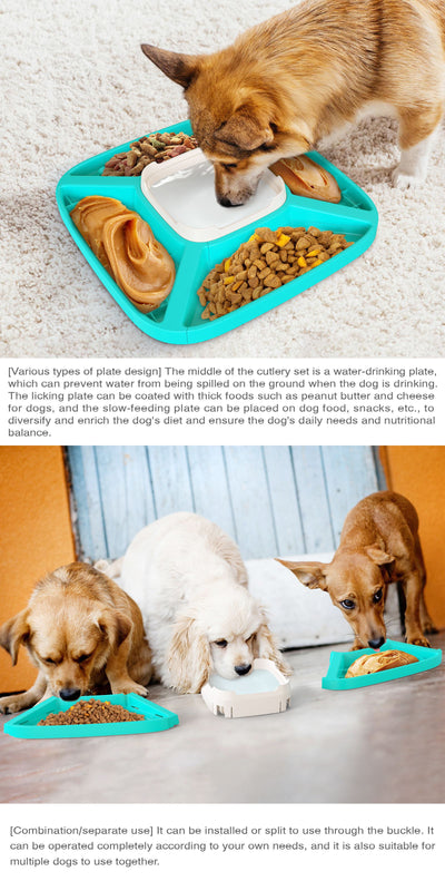 Comedero y Bebedero Lento para Perros con Bandeja Antideslizante - Image 10