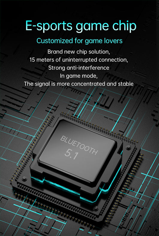 Auriculares Gaming Bluetooth Sin Retardo para Móviles - Image 22