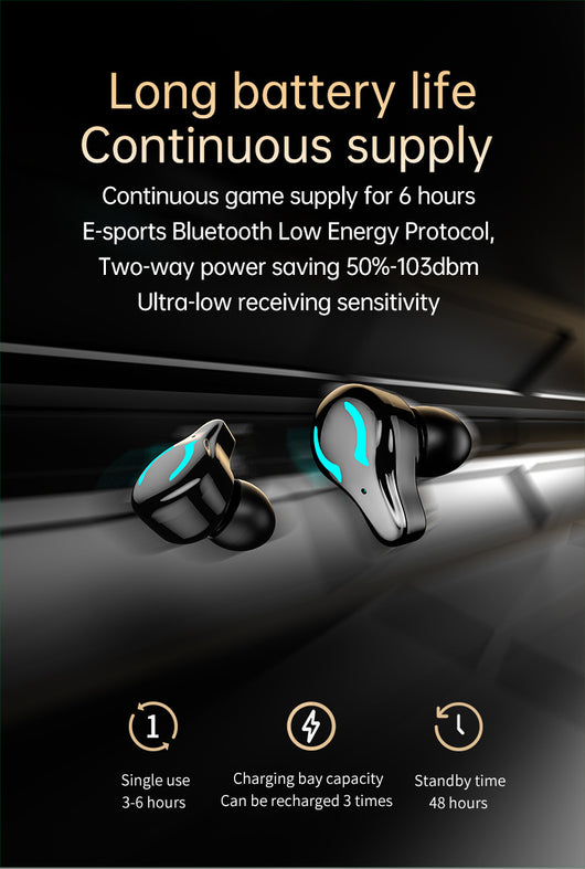 Auriculares Gaming Bluetooth Sin Retardo para Móviles - Image 23