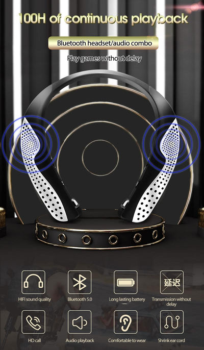 Auriculares Deportivos Bluetooth con Soporte Cervical - Image 12