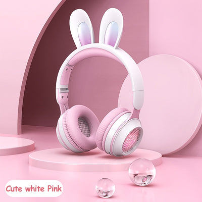 Auriculares Inalámbricos con Orejas de Conejo Luminosas y Extensibles - Image 24