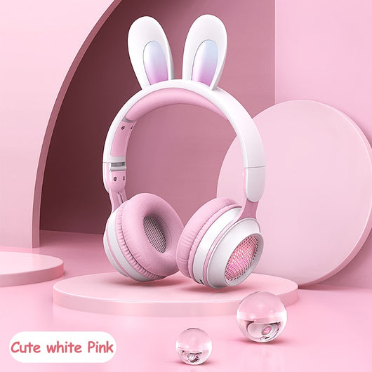 Auriculares Inalámbricos con Orejas de Conejo Luminosas y Extensibles - Image 24