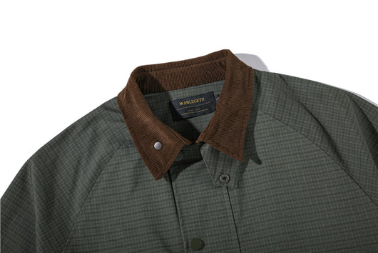Chaqueta de Pana Retro con Solapa - Estilo Casual y Holgado - Image 14