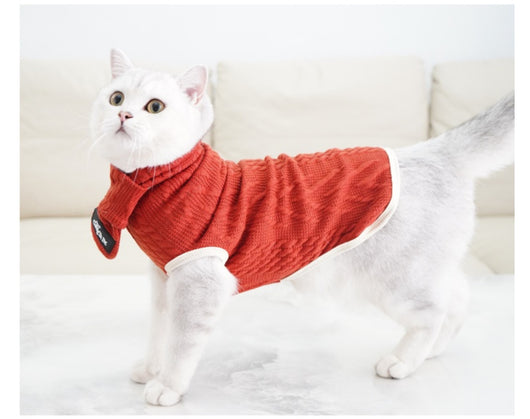 Suéter Vintage para Perros con Cuello Alto - Invierno - Image 12