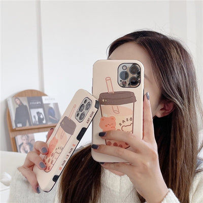 Funda Protectora Osito Leche para iPhone 12 Pro Max e iPhone 11 - Image 6