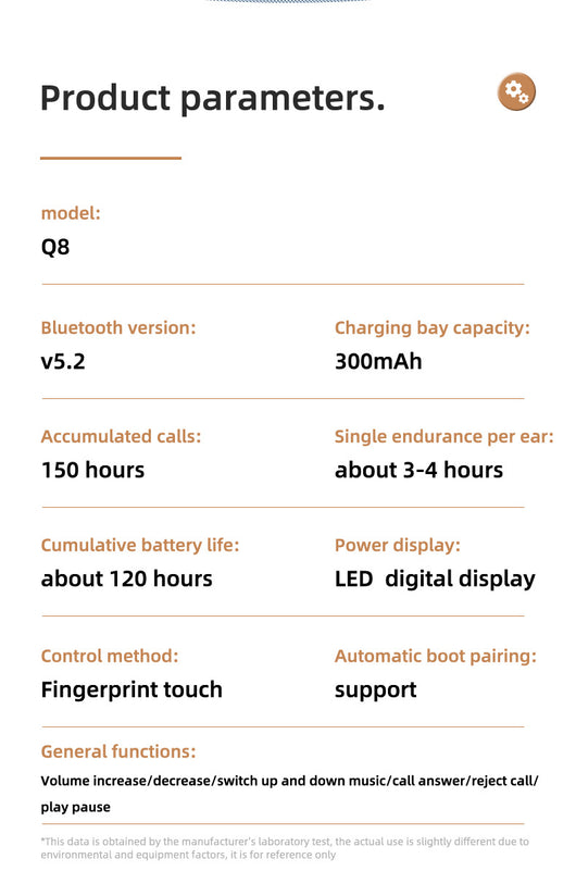 Auriculares Bluetooth de Conducción Ósea Q8TWS - Image 29