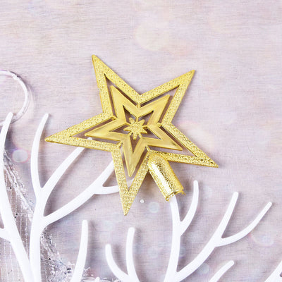 Estrella de Cinco Puntas para Árbol de Navidad - Acabado Cromado Triple Capa - Image 16