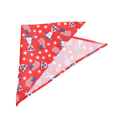 Babero Bandera Americana para Mascotas - Impresión de Capa Única - Image 10