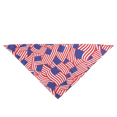 Babero Bandera Americana para Mascotas - Impresión de Capa Única - Image 14