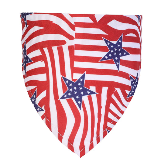 Babero Bandera Americana para Mascotas - Impresión de Capa Única - Image 18