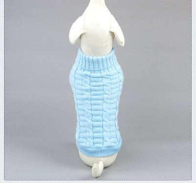 Suéter Elástico Tridimensional para Perros en Colores Lisos - Image 9